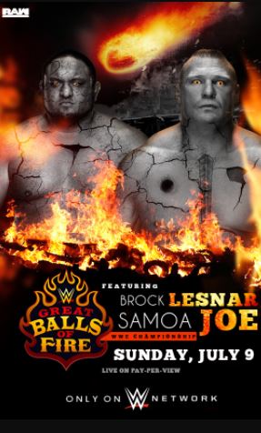 WWE Great Balls of Fire 2017 PPV 09/07/2017 Full Show July 9, 2017 Live Watch Online Download