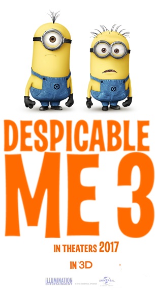 Despicable Me 3 2017 720p WebRip TC Audios  Hindi + Tamil + English x264 850MB