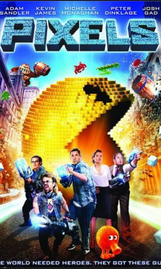 Pixels 2015 English 720p BDRip English + Hindi (PGS Subs) Download Watch online