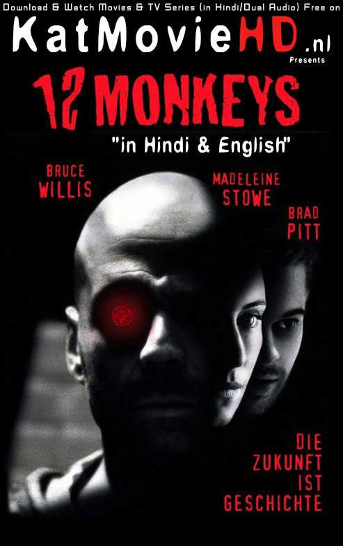 Twelve Monkeys (1995) Hindi Blu-Ray 1080p 720p 480p Dual Audio [ हिंदी Dubbed – English ] Full Movie