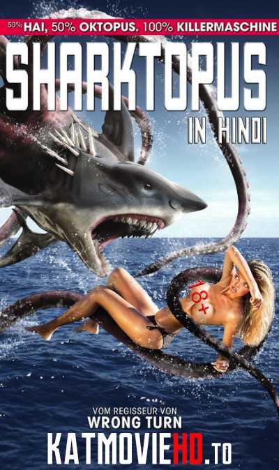 Sharktopus (2010)  BluRay 720p 480p Dual Audio [Hindi & English] x264