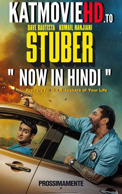 Stuber (2019) Hindi BluRay 480p 720p 1080p Dual Audio [हिंदी DD 5.1 + English] Esubs