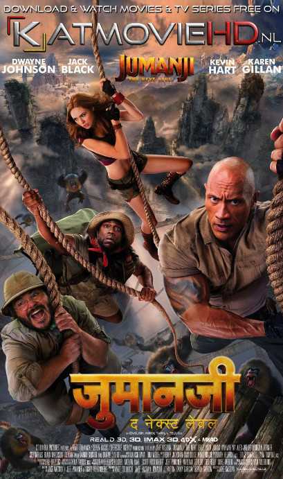 Jumanji: The Next Level (2019) Hindi DD5.1 Blu-Ray 480p 720p 1080p | Dual Audio [ हिंदी + English] | Full Movie