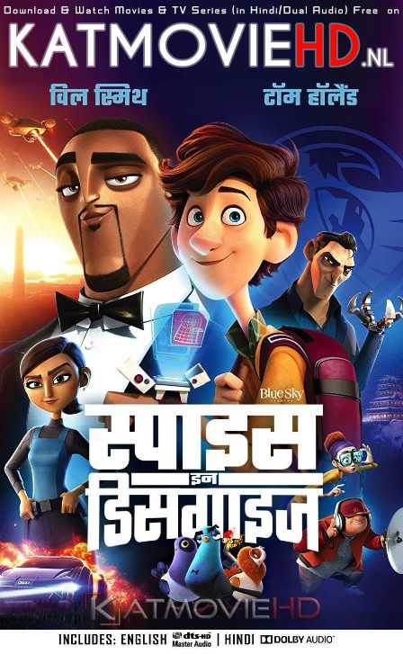 Spies in Disguise (2019) Hindi Blu-Ray 480p 720p 1080p Dual Audio [ हिंदी Dubbed (ORG 5.1 DD) + English ] HD x264 | HEVC